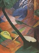 Franz Marc Deer in the Forest (mk34) oil painting on canvas